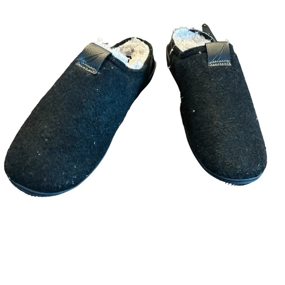 Nautical Men's Black Scuff Slip on Slippers Indoor Outdoor NEW Size 11 - Picture 5 of 8